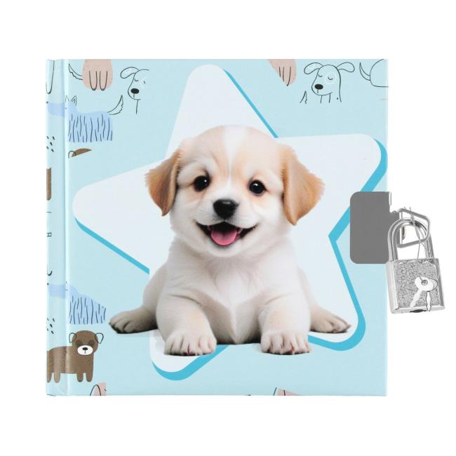 Pamiętnik zamykany Cuties Doggy STARPAK 558506