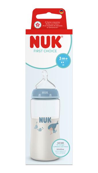 NUK Butelka 300 ml 3m  Wieloryb First Choice 10216342