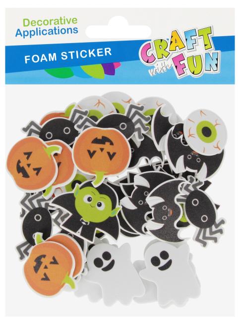 Ozdoba samoprzylepna Eva mix Halloween CRAFT WITH FUN 595842