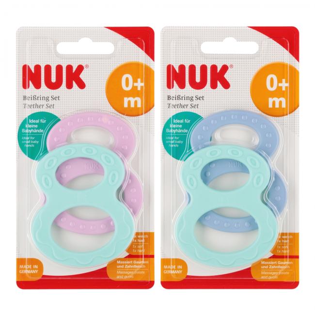 NUK Gryzak Ósemka soft 2 szt. 10256455