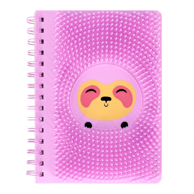 Kołonotes silikon A5 Leniwiec STARPAK 553738