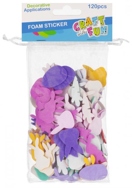 Ozdoba dekoracyjna Eva Wielkanoc samoprzylepna 120 szt. CRAFT WITH FUN 553727