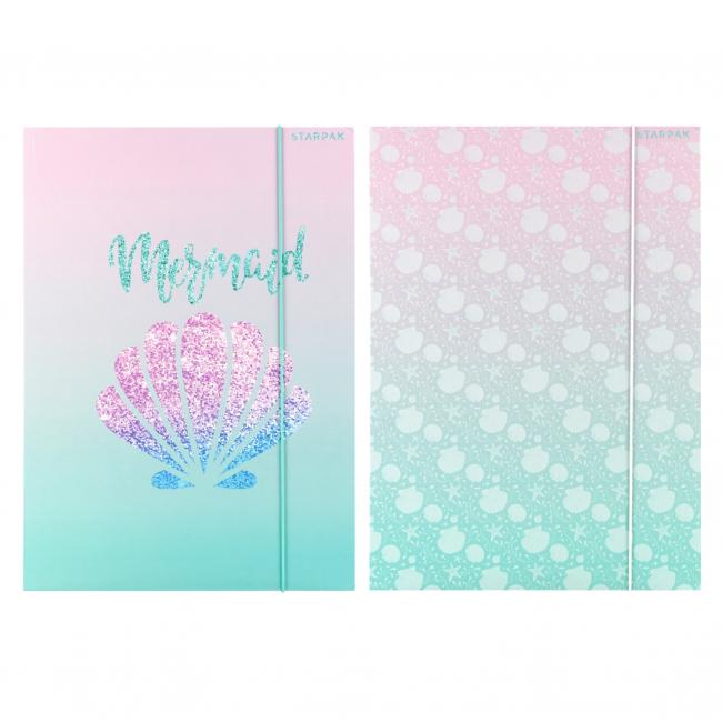 Teczka z gumką A4 Shell STARPAK 553547