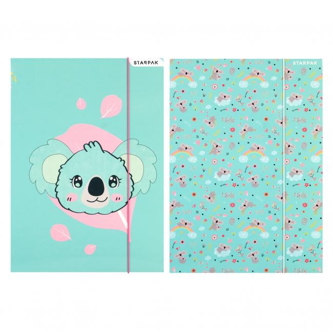 Teczka z gumką A4 Koala STARPAK 559702