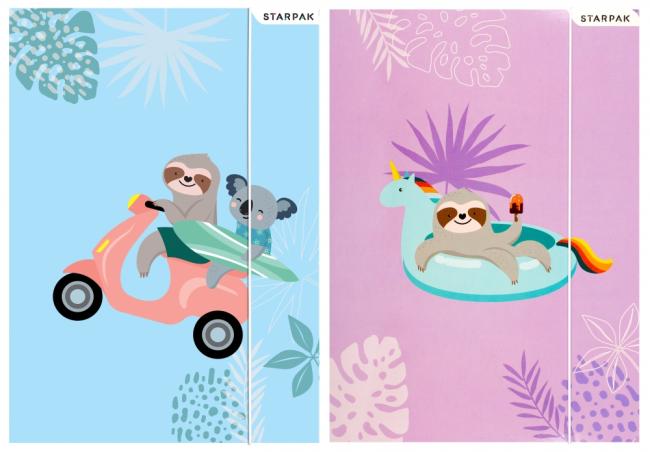 Teczka z gumką A4 Koala STARPAK 536503