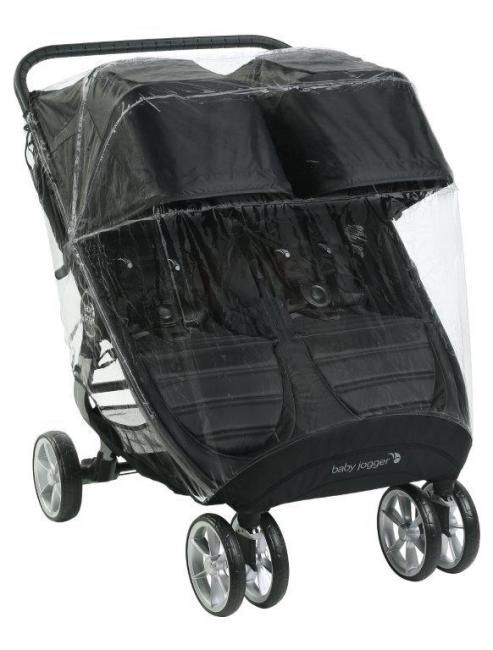 BABY JOGGER Folia przeciwdeszczowa do wózków City Mini 2/GT2 Double 454625