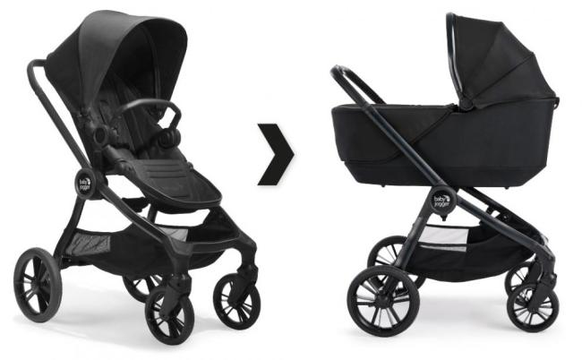 BABY JOGGER Wózek wielofunkcyjny 2w1 City Sights Rich Black