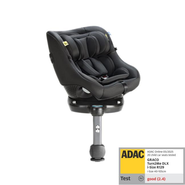 GRACO Fotelik samochodowy Turn2Me DLX I-Size R129 Midnight