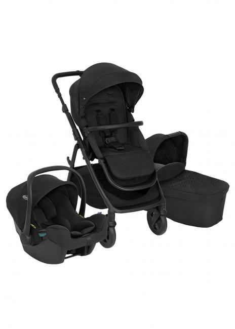 GRACO Wózek Near2Me DLX Trio Midnight zestaw 3w1