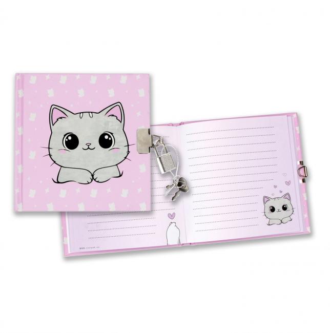 Pamiętnik zamykany Kitty Plush STARPAK 558504