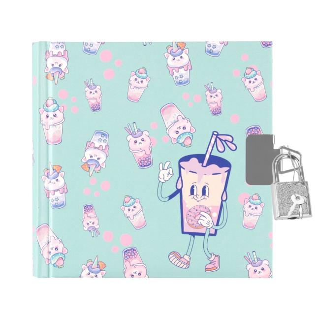 Pamiętnik zamykany Bubble Tea STARPAK 558509