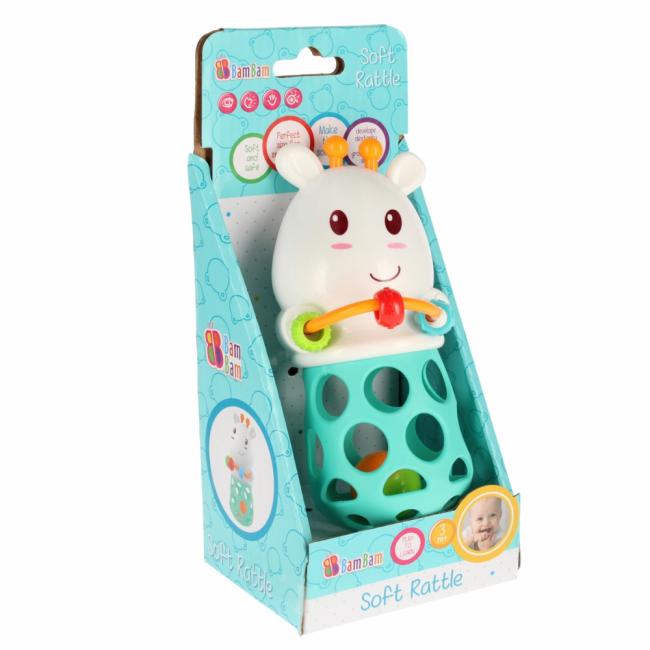 Miękka grzechotka Krówka BAM BAM 466606