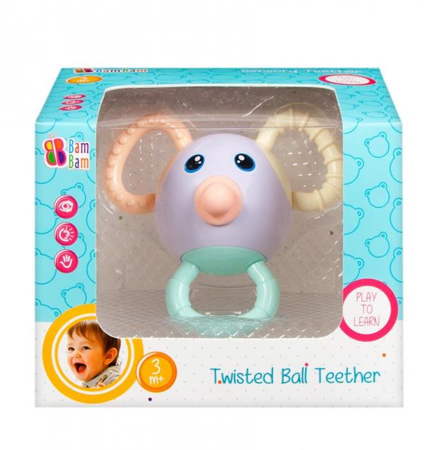 Zakręcony gryzak Kula BAM BAM 428321