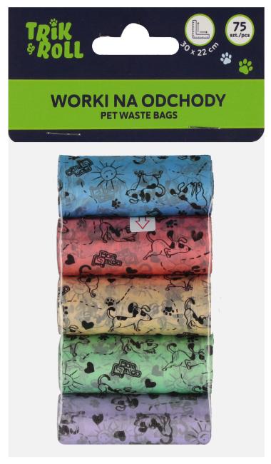 Worki na odchody 75szt 5 rolekTRIK&ROLL 560699
