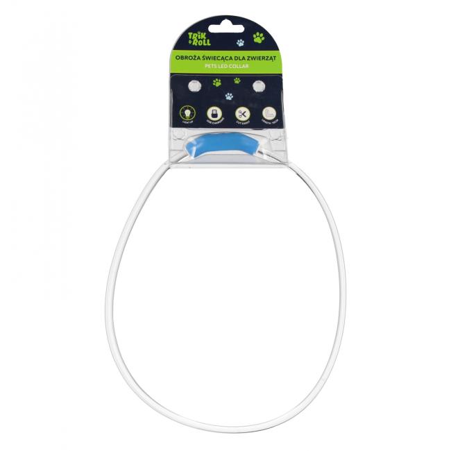 Obroża świecąca Led USB 70cm TRIK&ROLL 564517