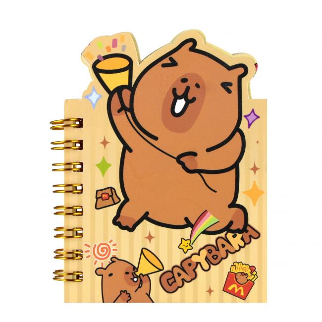 Notes na spirali A7/50k Capibara II STARPAK 562602