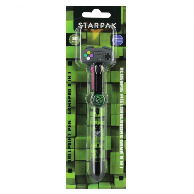 Długopis wielokolorowy 8 kolorów Game STARPAK 563032