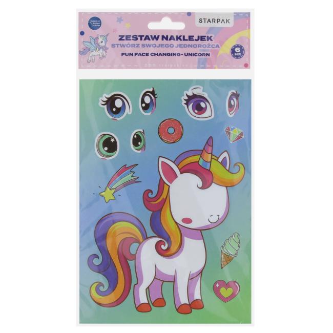 Zestaw naklejek Stwórz swojego Jednorożca TARPAK 563041
