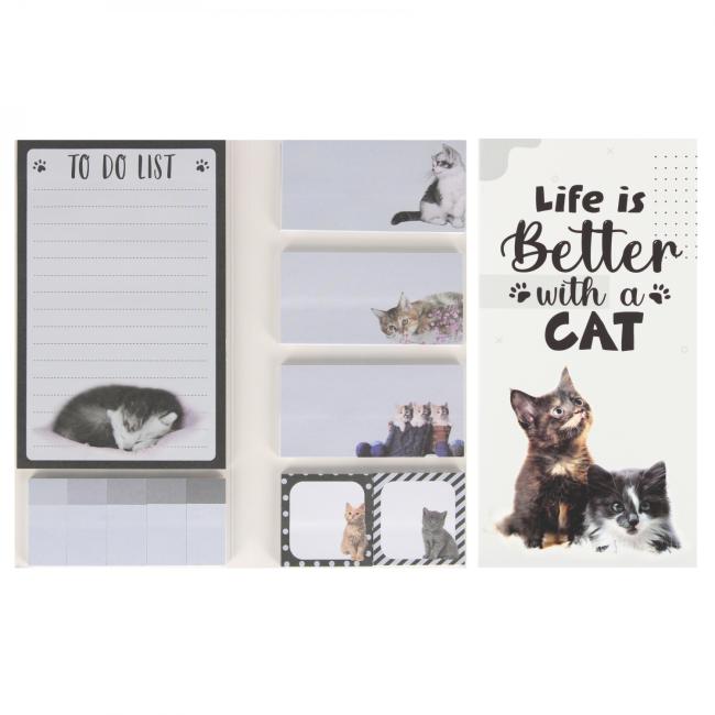 Zestaw notes z zakładkami Kitty STARPAK 563055