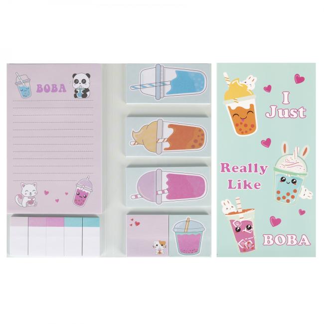 Zestaw notes z zakładkami Bubble Tea  STARPAK 563058