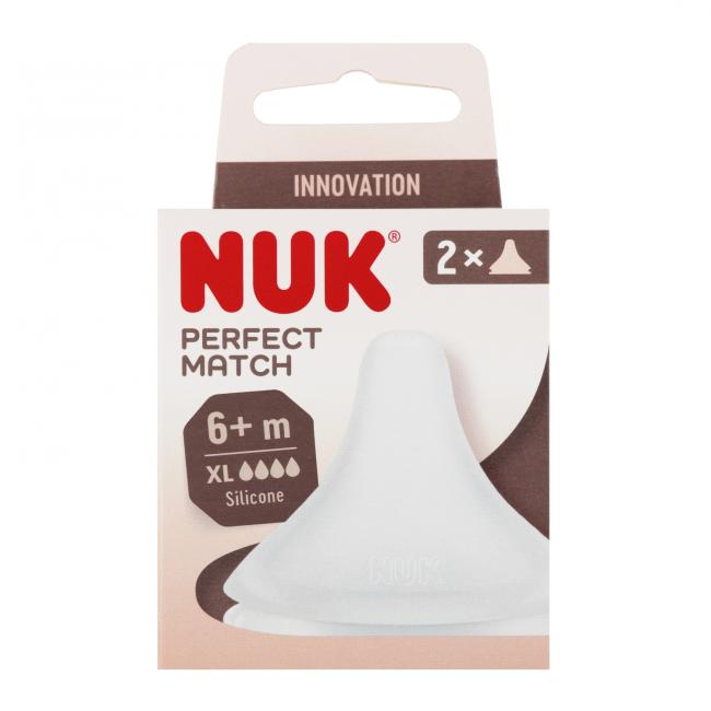 NUK Smoczek do butelki PM  6m XL 10124005