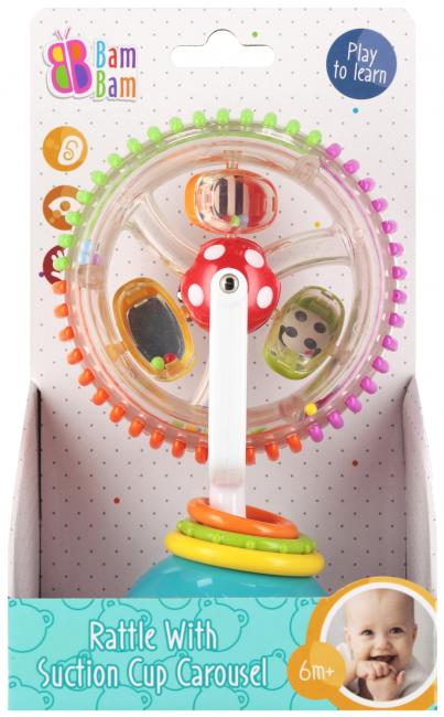Zabawka na przyssawkę Karuzela BAM BAM 569046