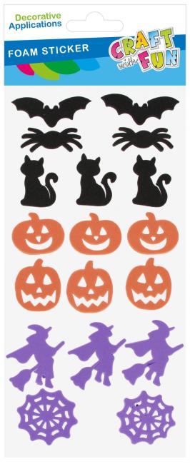 Ozdoba dekoracyjna Eva samoprzylepna Dynia mix 18 szt. CRAFT WITH FUN 572679