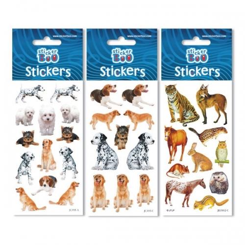 Naklejka 7x12cm Silver Szczeniaczki STICKER BOO 225025 