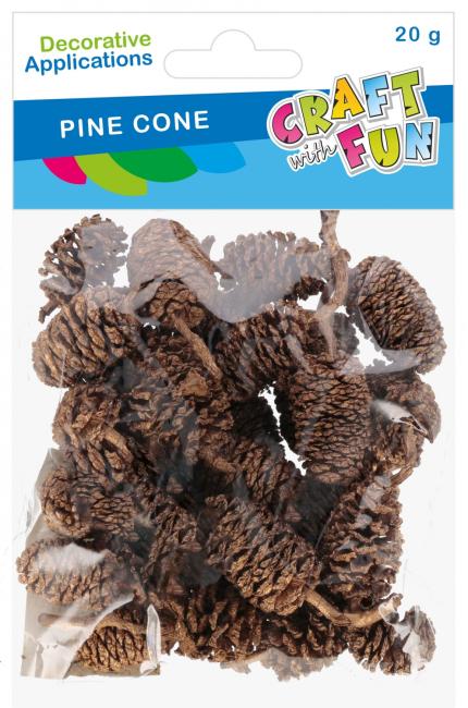 Ozdoba dekoracyjna Naturalna Szyszka 20g CRAFT WITH FUN 567318