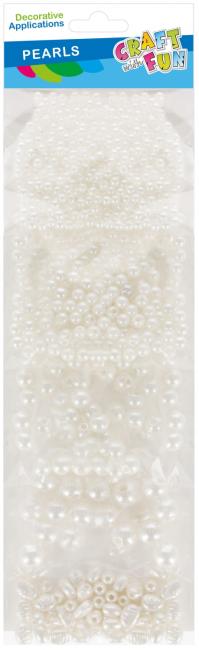 Ozdoba dekoracyjna koraliki Perły 4w1 mix CRAFT WITH FUN 567275