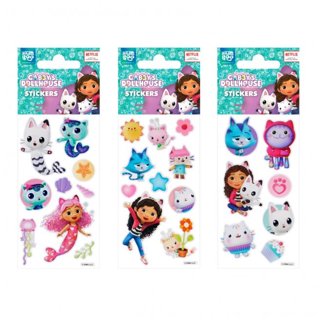 Naklejki 6x18 cm Gabby s Dollhouse STICKER BOO 534638
