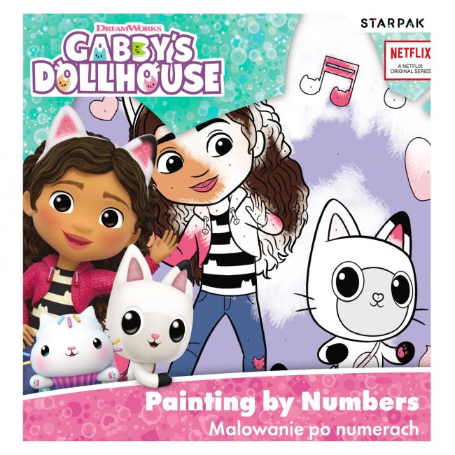 Podobrazie malowanka 20x20 Gabby s Dollhouse STARPAK 536336