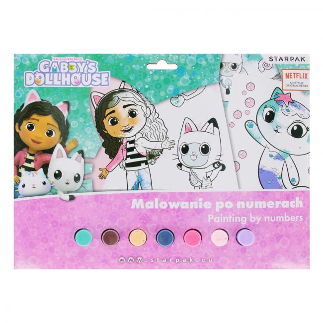 Malowanie po numerach Gabby s Dollhouse  STARPAK 547504
