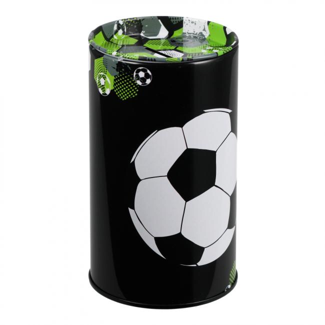 Skarbonka metalowa okrągła Football STARPAK 569225