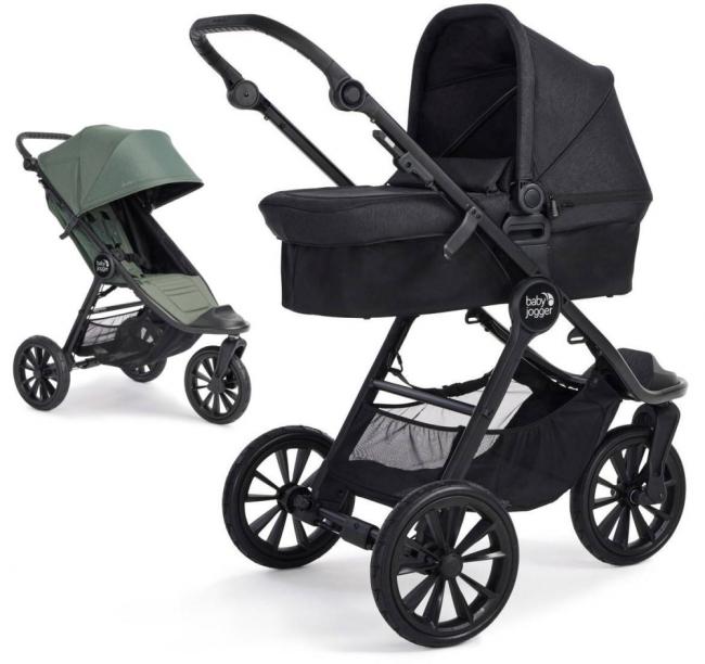 BABY JOGGER City Elite 2w1 Briar Green   wózek terenowy oraz gondola