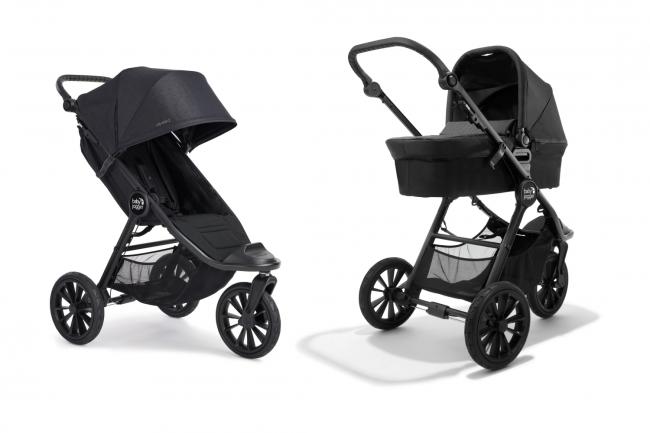 BABY JOGGER City Elite 2w1 Opulent Black   wózek terenowy oraz gondola
