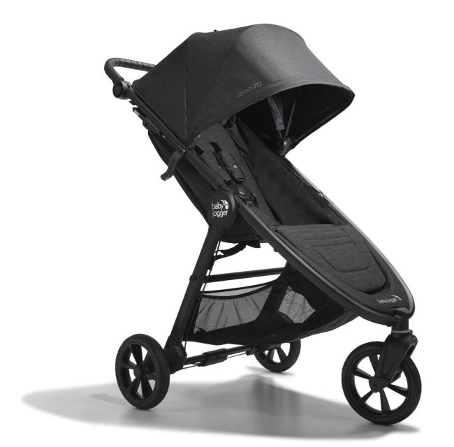 BABY JOGGER City Mini GT2 2w1 Opulent Black   spacerówka 3-kołowa oraz gondola