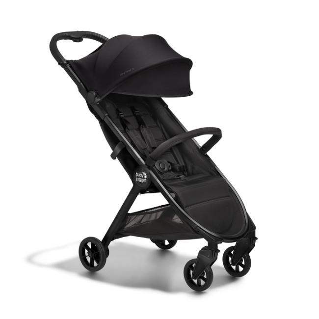BABY JOGGER City Tour 2w1 Pitch Black   lekka spacerówka 6,5kg oraz gondola