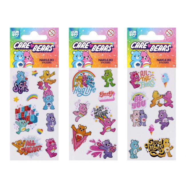 Naklejki Care Bears 6x13 cm STICKER BOO 568967