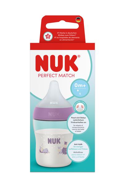 NUK Butelka 150 ml silikonowy smoczek Hippo 10215410