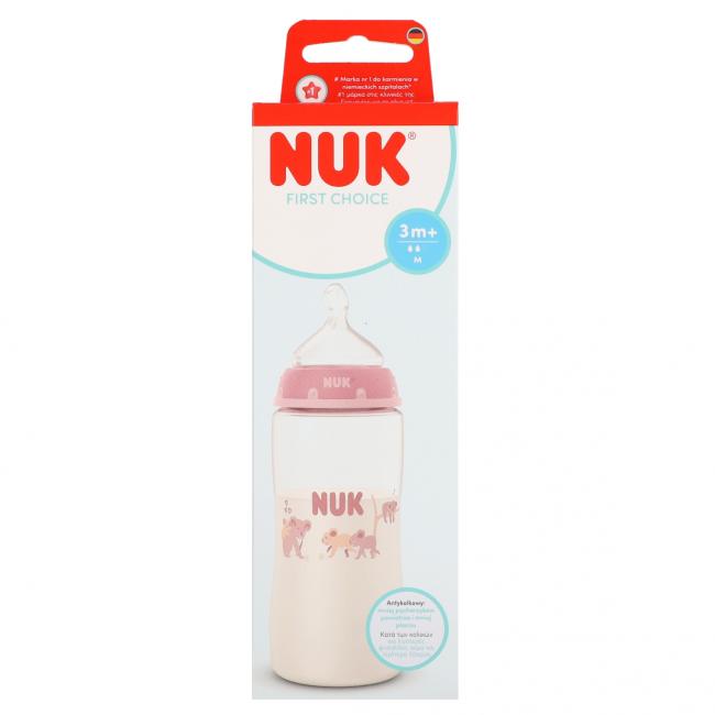 NUK Butelka 300 ml 3m  Koala First Choice 10216343