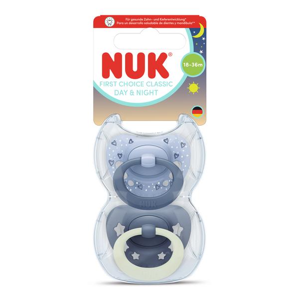 NUK Smoczek uspokajający 18-36 m D&N Clas op.2 szt. 10177263