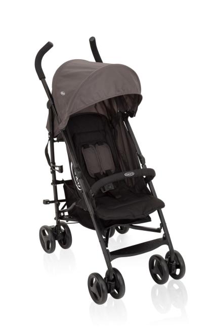 GRACO TraveLite Black Grey kompaktowy wózek dziecięcy