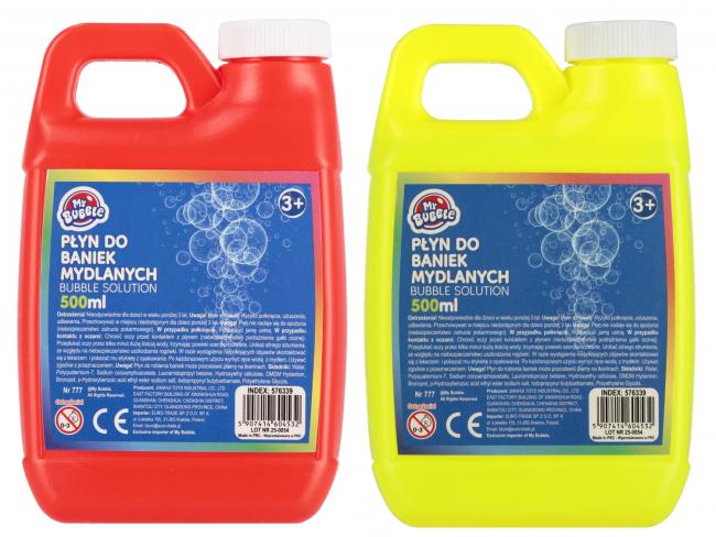 Płyn do baniek 500ml baniak mix MY BUBBLE 576339