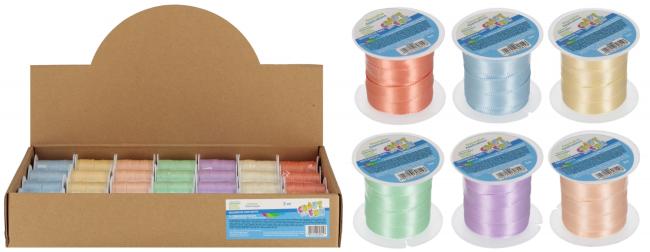 Ozdoba dekoracyjna taśma 2m mix kolorów CRAFT WITH FUN 579905