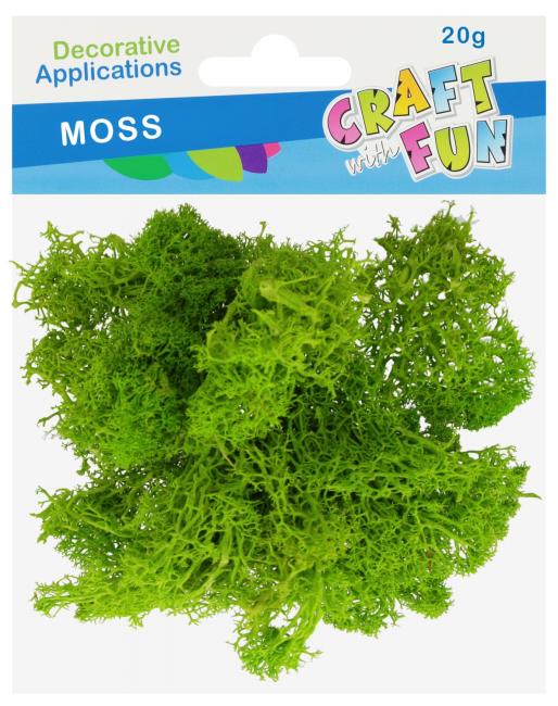 Ozdoba dekoracyjna Mech zielony 20g. CRAFT WITH FUN 579915