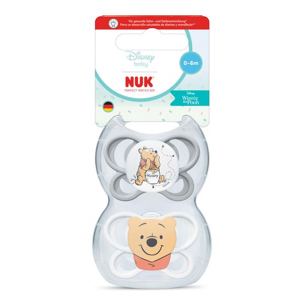 NUK Smoczek uspokajający 2 elementów 0-6m Perfect Match Kubuś op.2 szt. 10175359