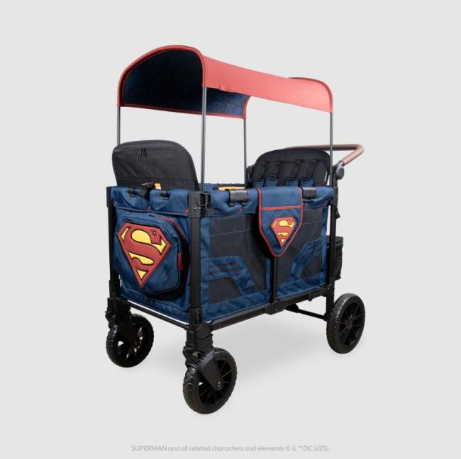 WONDERFOLD Wózek 4-osobowy W4 Luxe Pro Superman