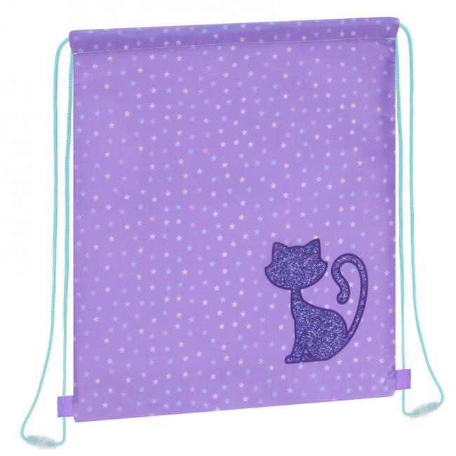 Worek na buty Glitter Cat STARPAK 576220