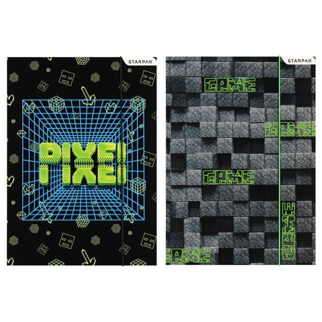Teczka z gumką A4 Pixel mix STARPAK 583295